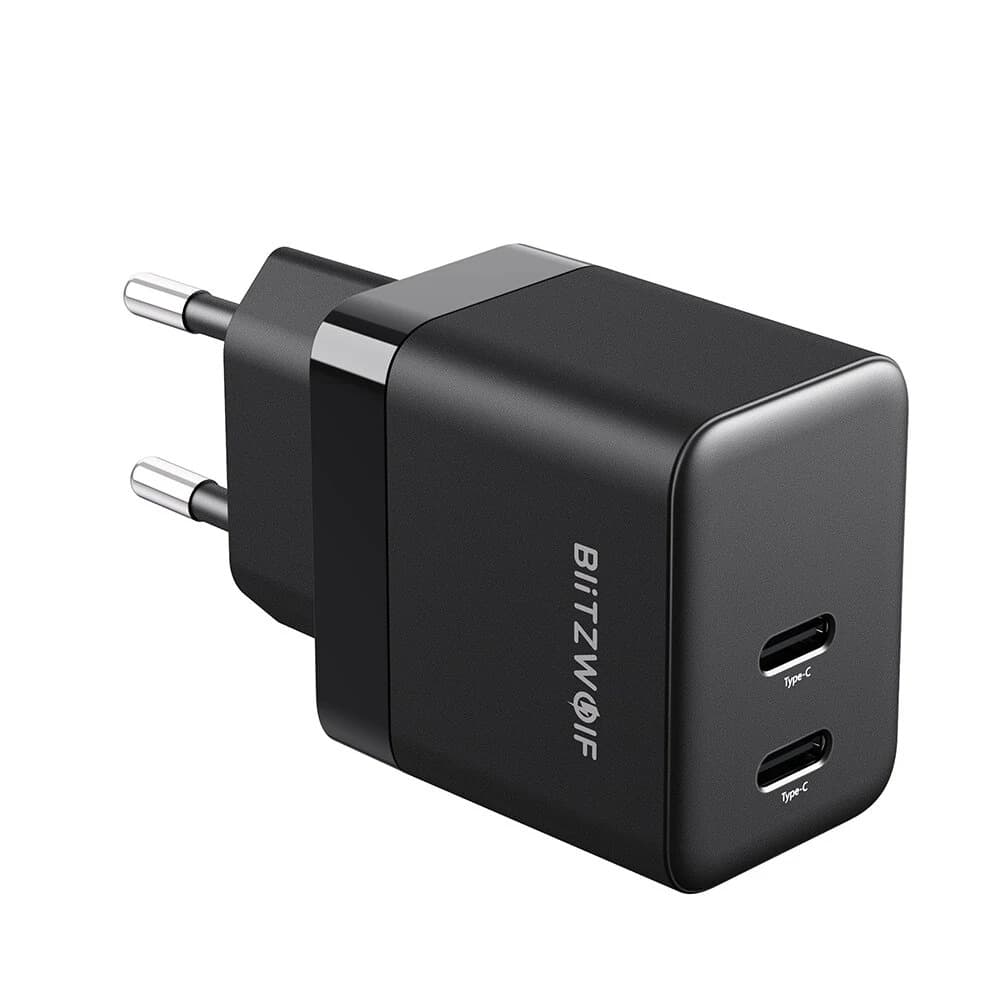 [#Ιστορικό_Χαμηλό] BlitzWolf BW-S22 : GaN φορτιστής 35W, με δύο USB-C θύρες στα 10.1€!
