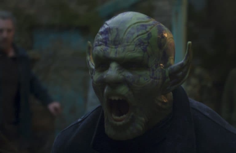 Ο Kingsley Ben-Adir ως ηγέτης του Rebel Skrull Gravik στο Secret Invasion των Marvel Studios.