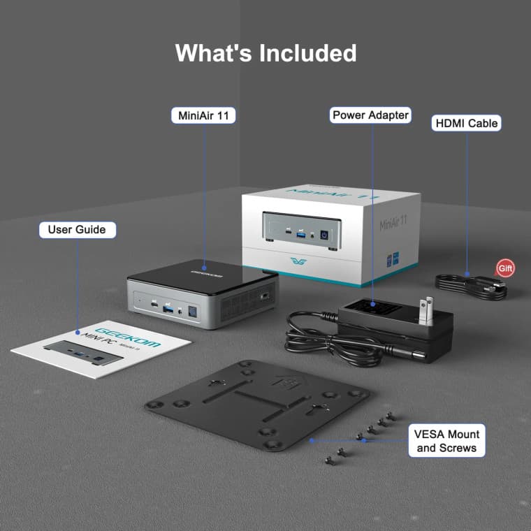 Έργο τέχνης Geekom miniair 11
