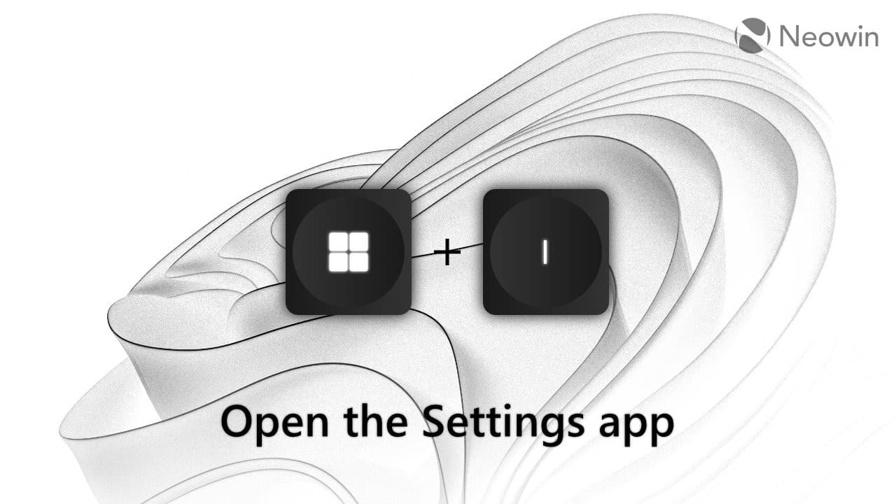 Μια εικόνα με μια συντόμευση πλήκτρου των Windows