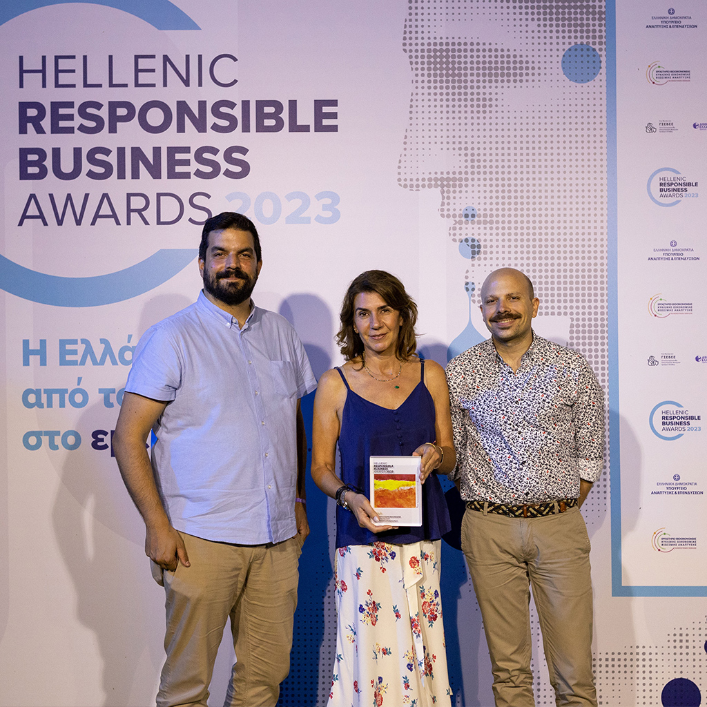 Τρία Gold βραβεία για το Ίδρυμα Vodafone στα Hellenic Responsible Business Awards 2023 - Digitaltvinfo.gr