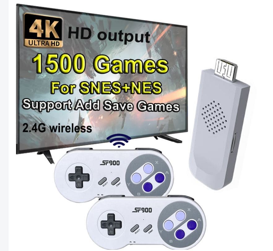 SF900 - Ένα στικάκι με 4700 retro παιχνίδια για τα μάτια σας μόνο με 16.4€!!