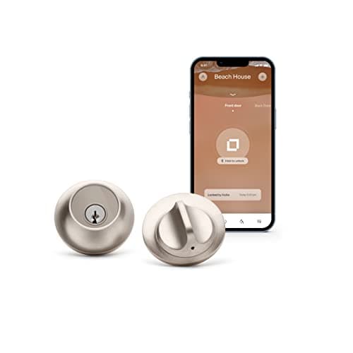 Level Lock Smart Lock Touch Edition - Smart Deadbolt για είσοδο χωρίς κλειδί με χρήση αφής, κάρτας κλειδιού ή…