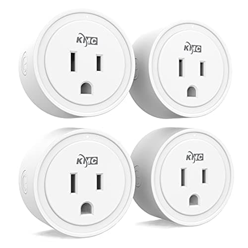 KMC Smart Plug Mini 4-pack, πρίζες Wi-Fi για έξυπνο σπίτι, φώτα τηλεχειριστηρίου και συσκευές από…