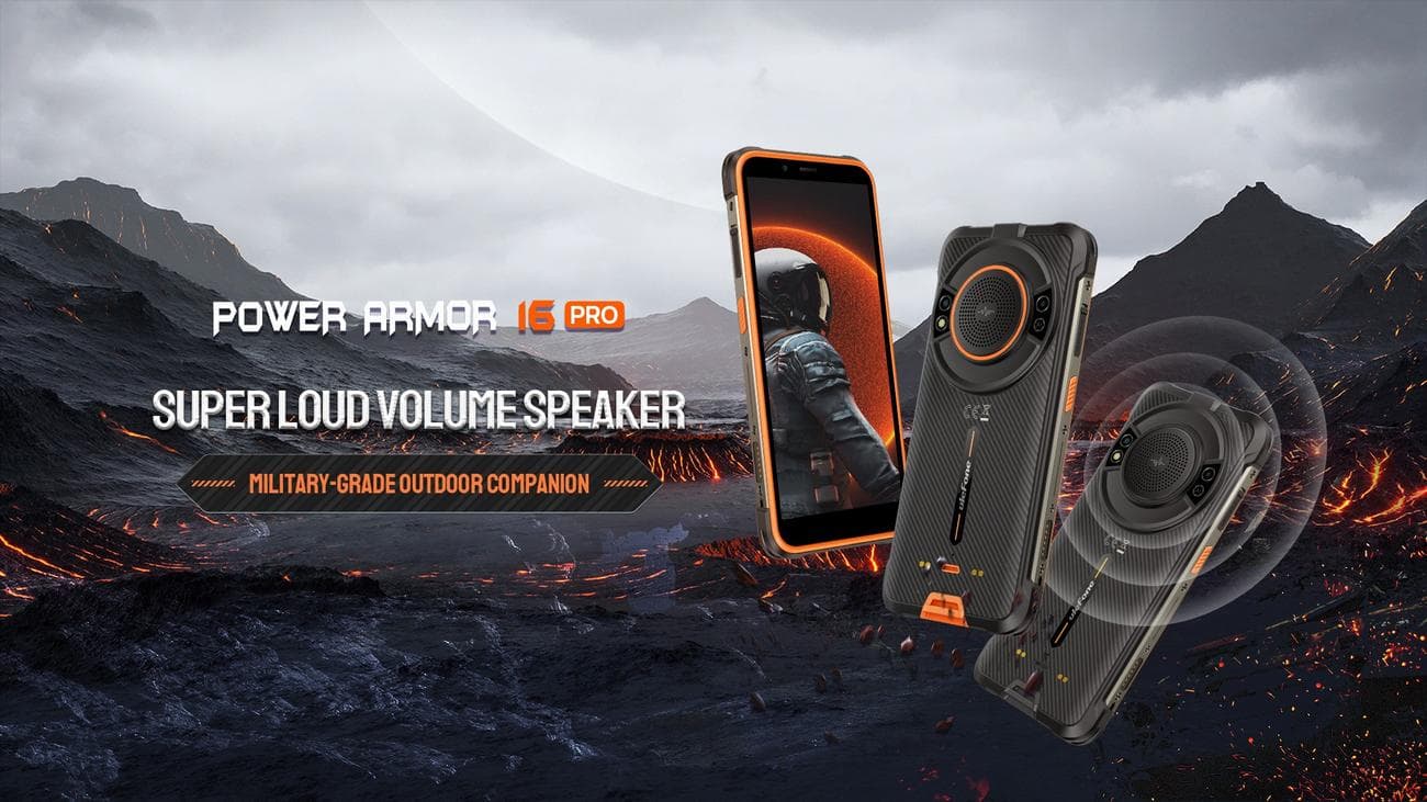 Ulefone Power Armor 16 Pro : Ενα Entry Level κινητό, με Rugged χαρακτήρα και ένα ΤΕΡΑΣΤΙΟ ηχείο στην πλάτη, με 149€!