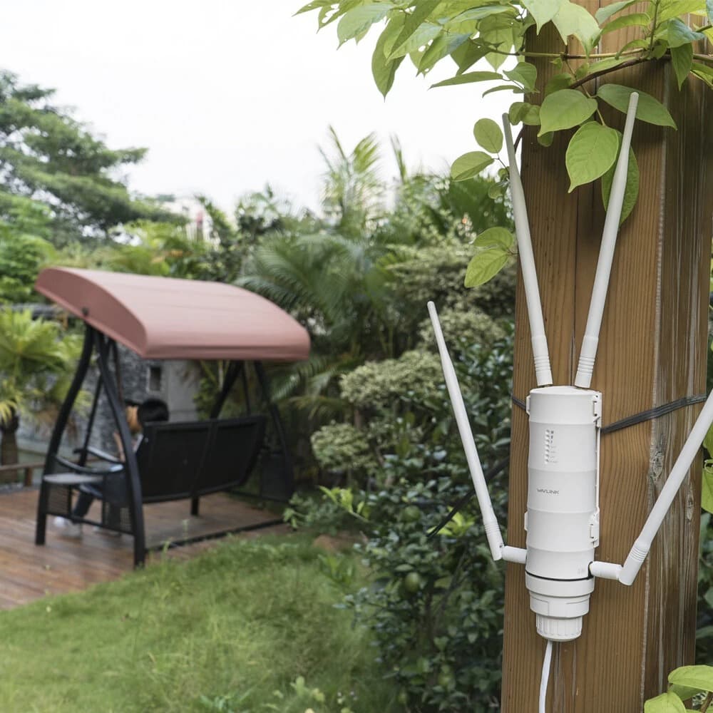 [#Ιστορικό_Χαμηλό]Wavlink WN572HG3 : Εξωτερική κεραία WiFi με 2.4G και 5G WiFi και POE , για Internet ΠΑΝΤΟΥ.