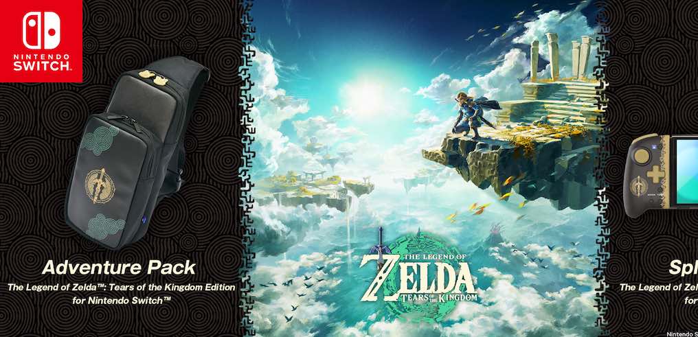 Adventure Pack Zelda ToTK NSW-436U και Split Pad Pro Zelda ToTK NSW-432U έχουν σχεδιαστεί για να βελτιώσουν την εμπειρία παιχνιδιού του Nintendo Switch!