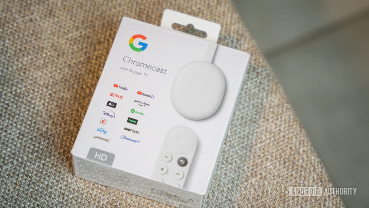Chromecast με Google TV HD box 2