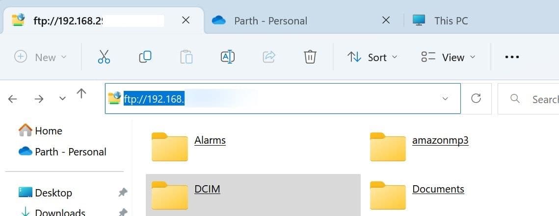 FTP server on Windows