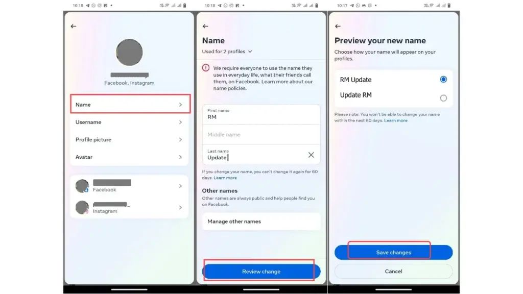 Facebook-Επεξεργασία-Όνομα