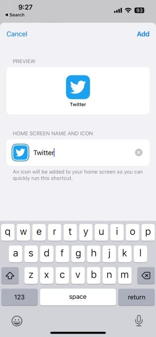 Αλλάξτε το εικονίδιο X πίσω στο Twitter
