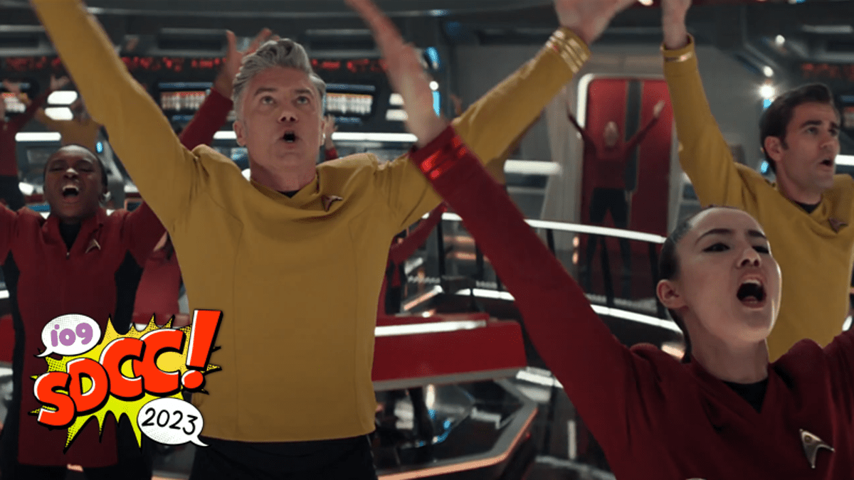 SDCC 2023—Strange New Worlds Reveals First Star Trek Musical Ep