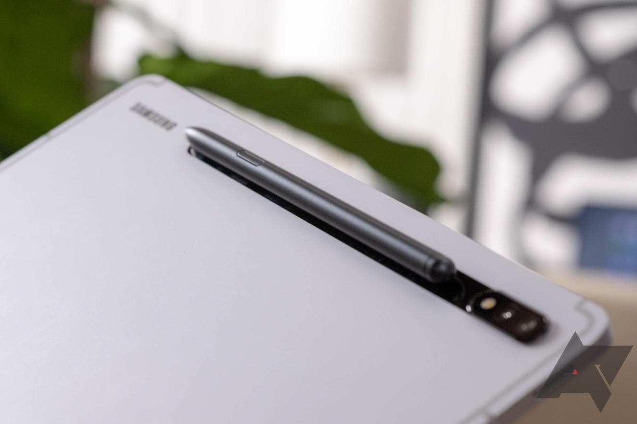 Tab S8 stylus stuck to back