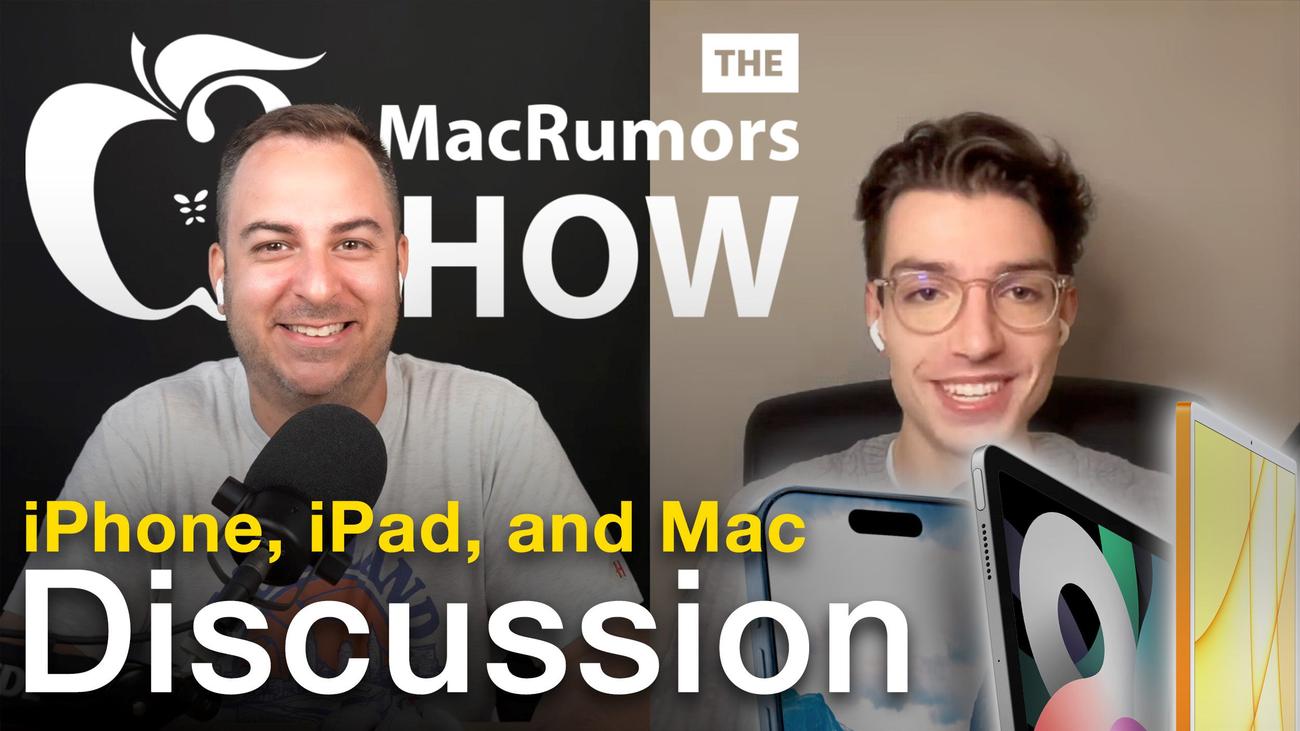 The MacRumors Show: Συζήτηση για τις τελευταίες φήμες για iPhone, iPad και Mac
