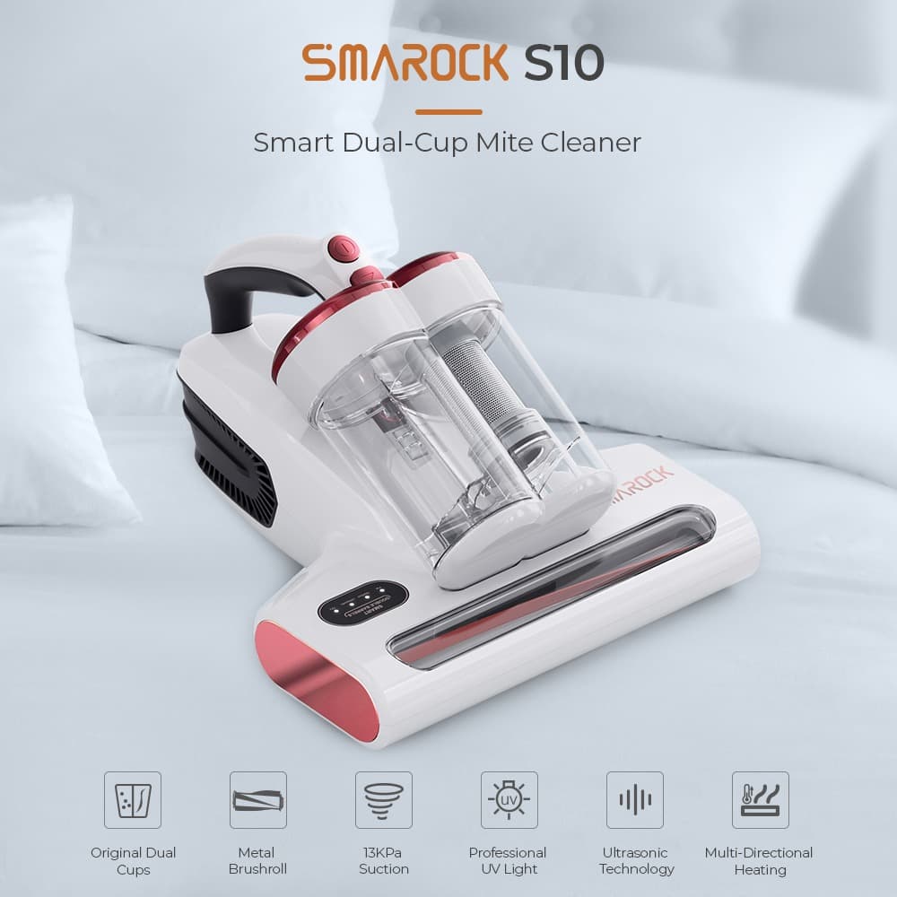 Smarock S10 : Συσκευή αποστείρωσης, καθαρισμού στρωμάτων και όχι μόνο, με ειδικότητα στα ακάρεα!