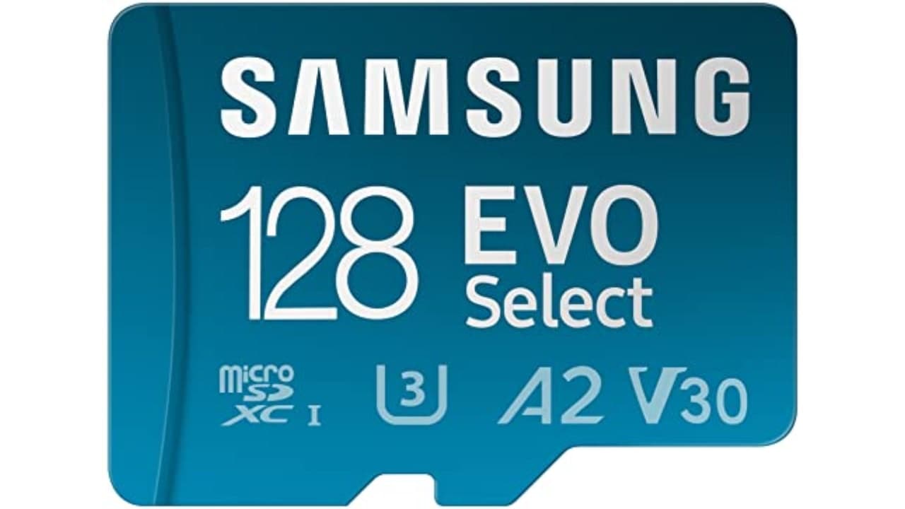 SAMSUNG EVO Select Micro SD-Memory-Card + Adapter