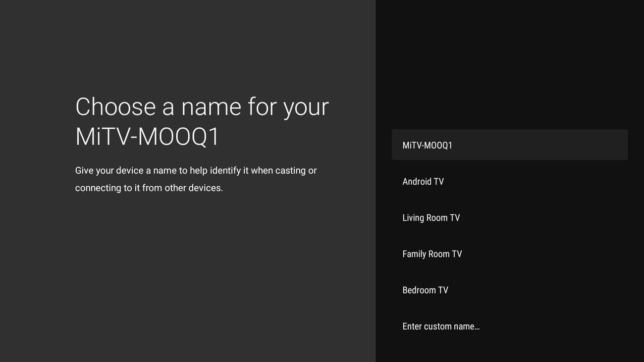 Νέο όνομα για Android TV
