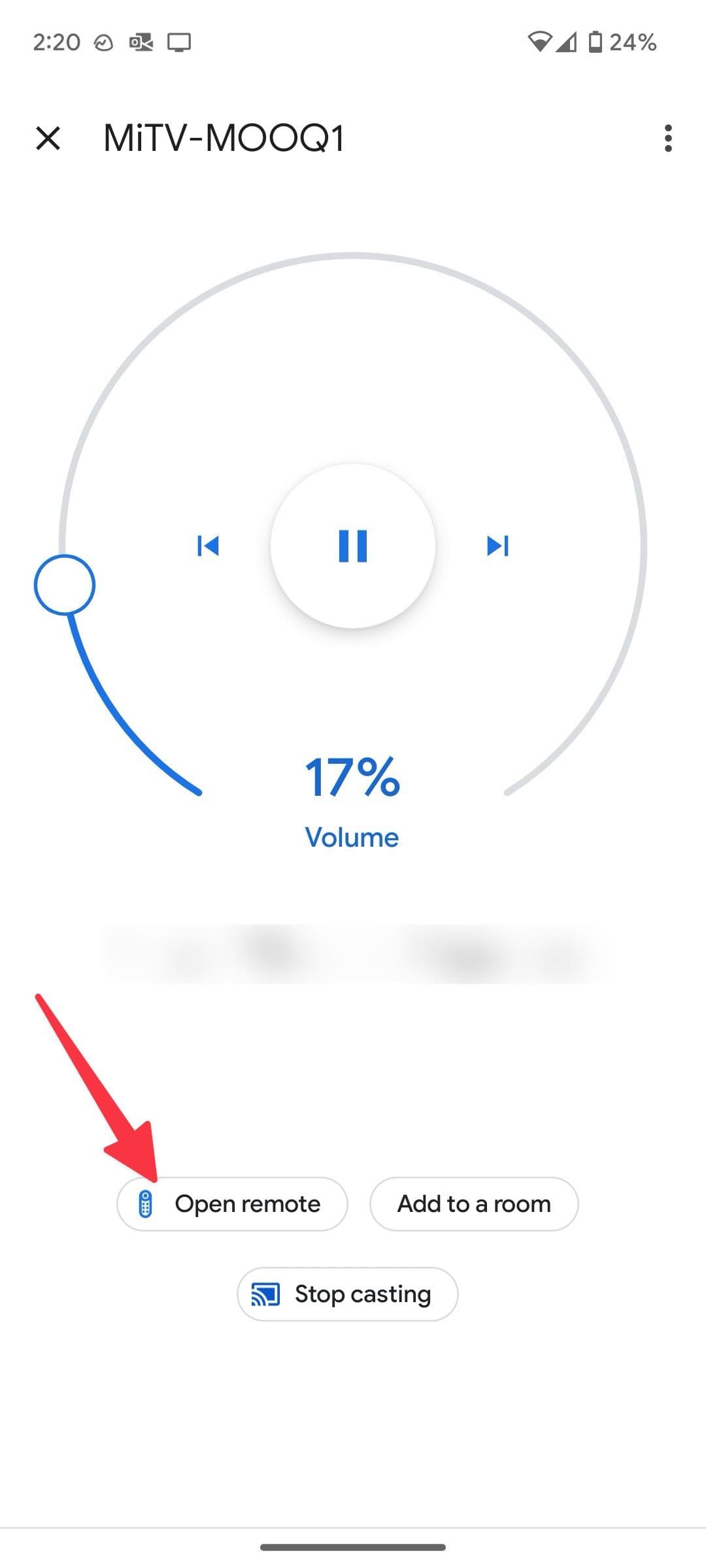 Ανοίξτε το τηλεχειριστήριο στο Google Home
