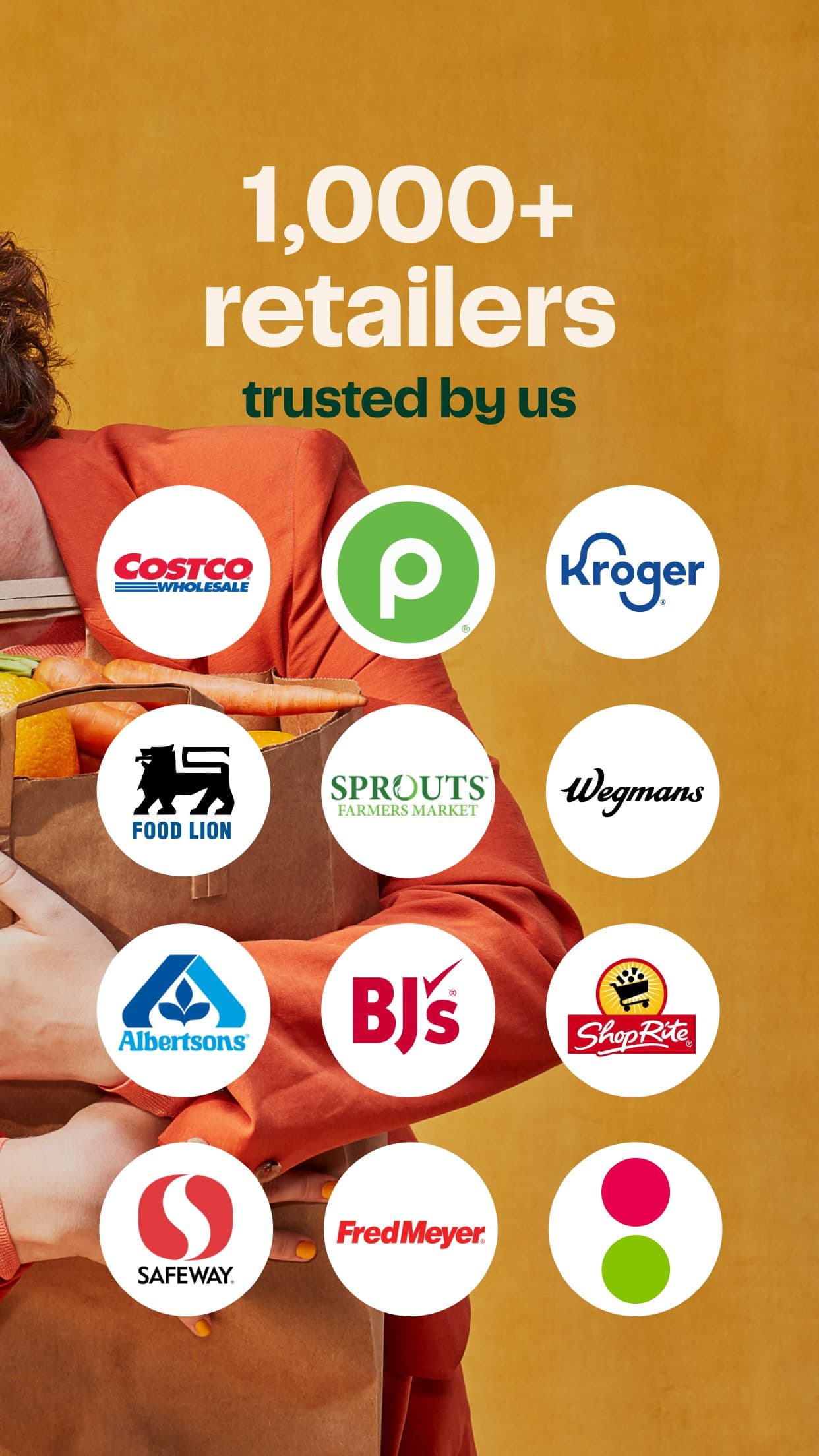 1.000+ έμποροι λιανικής εμπιστεύονται από την Instacart