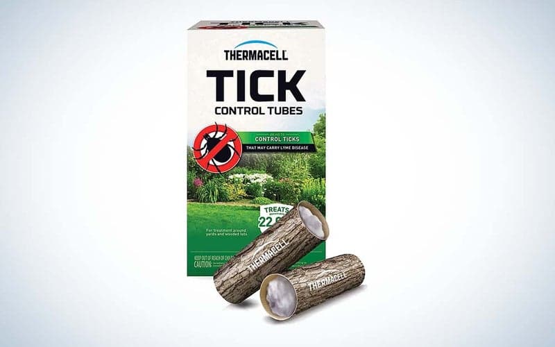 Thermacall makes the best insect repellent for ticks.