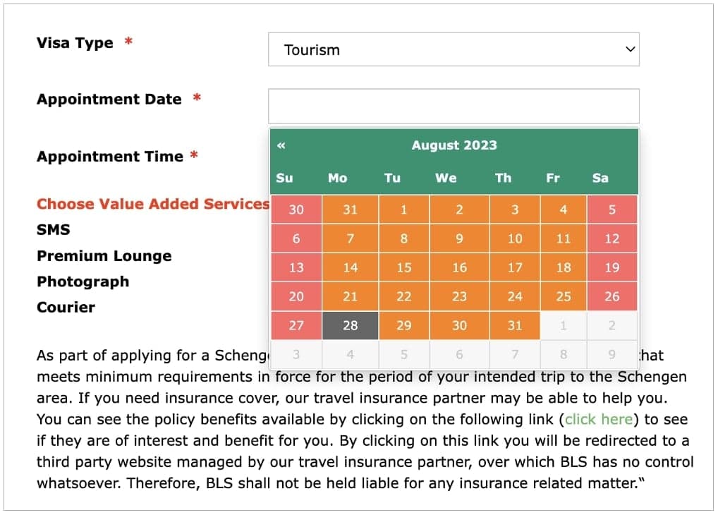 Δεν υπάρχουν ραντεβού για τον Ιούλιο και τον Αύγουστο