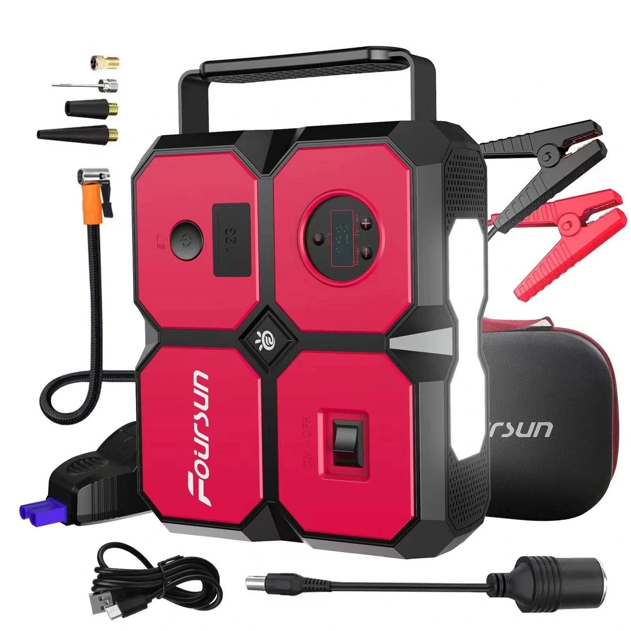 Φουσκώνει λάστιχα, είναι jump starter, είναι φακός και έχει μπαταρία 26800mAh. ΤΙ ΕΙΝΑΙ;