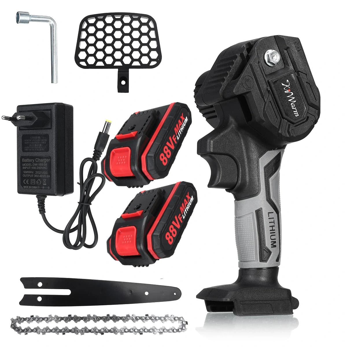 [#Ιστορικό_χαμηλό] Μινι αλυσοπρίονο μπαταρίας της Violeworks, με λάμα 6