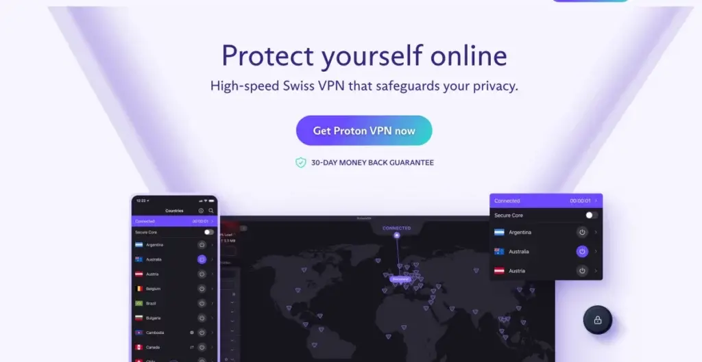 proton vpn: Δωρεάν VPN για το πρόγραμμα περιήγησης Safari