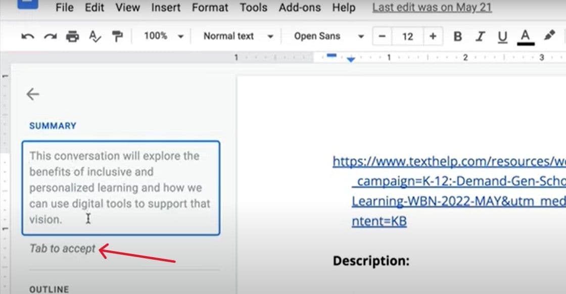Χρησιμοποιήστε AI για να δημιουργήσετε μια περίληψη του άρθρου σας.