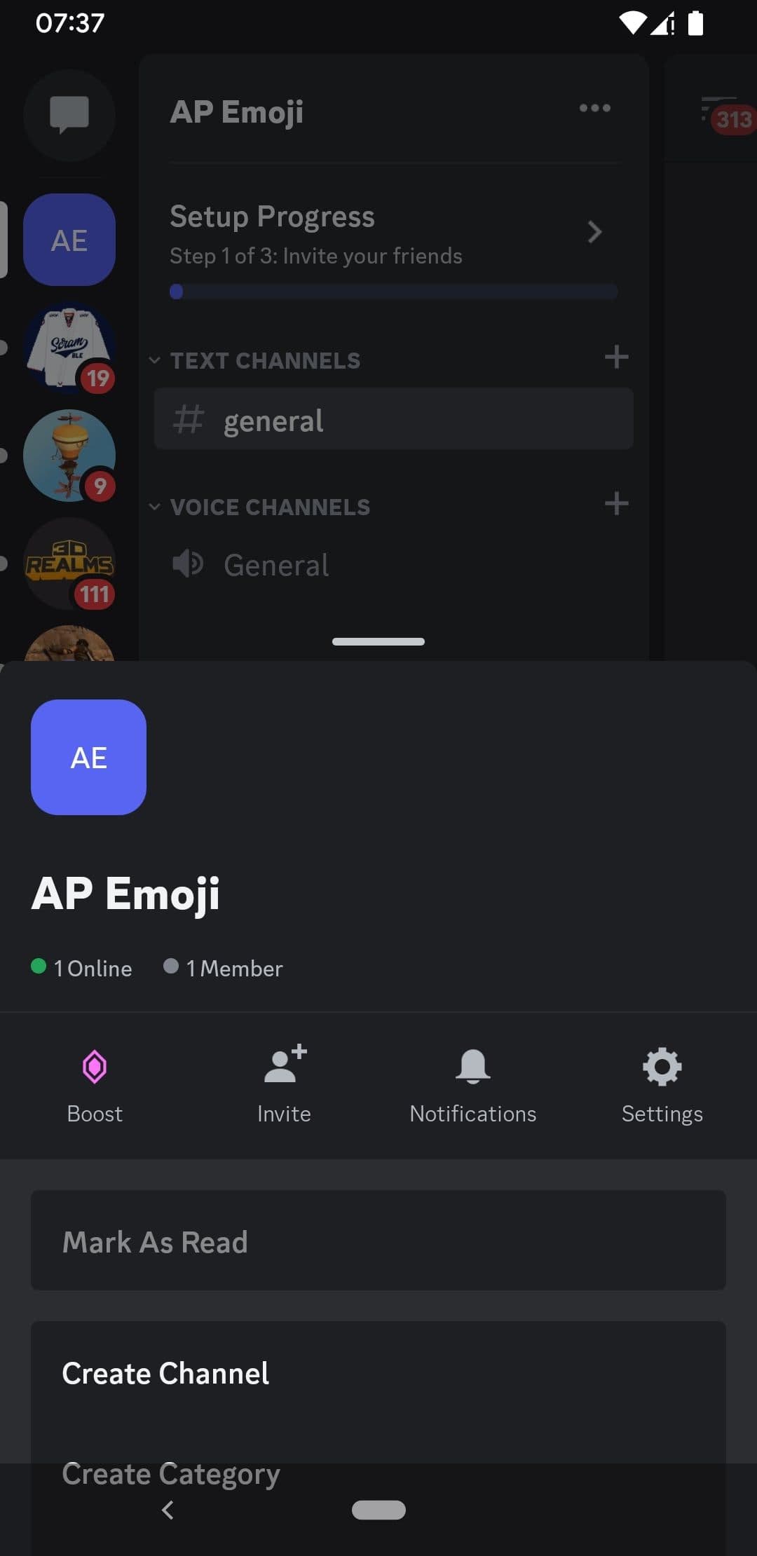 Ανοίξτε το μενού Ρυθμίσεις