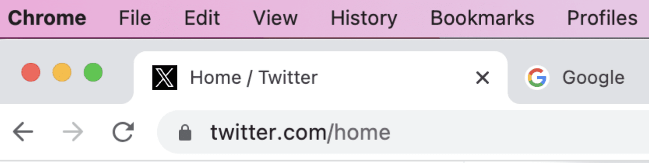 Twitter / X favicon