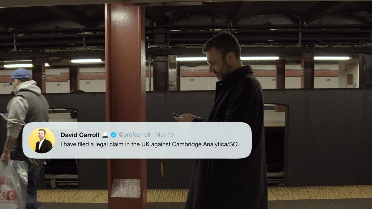 David Carroll wants his data back in 