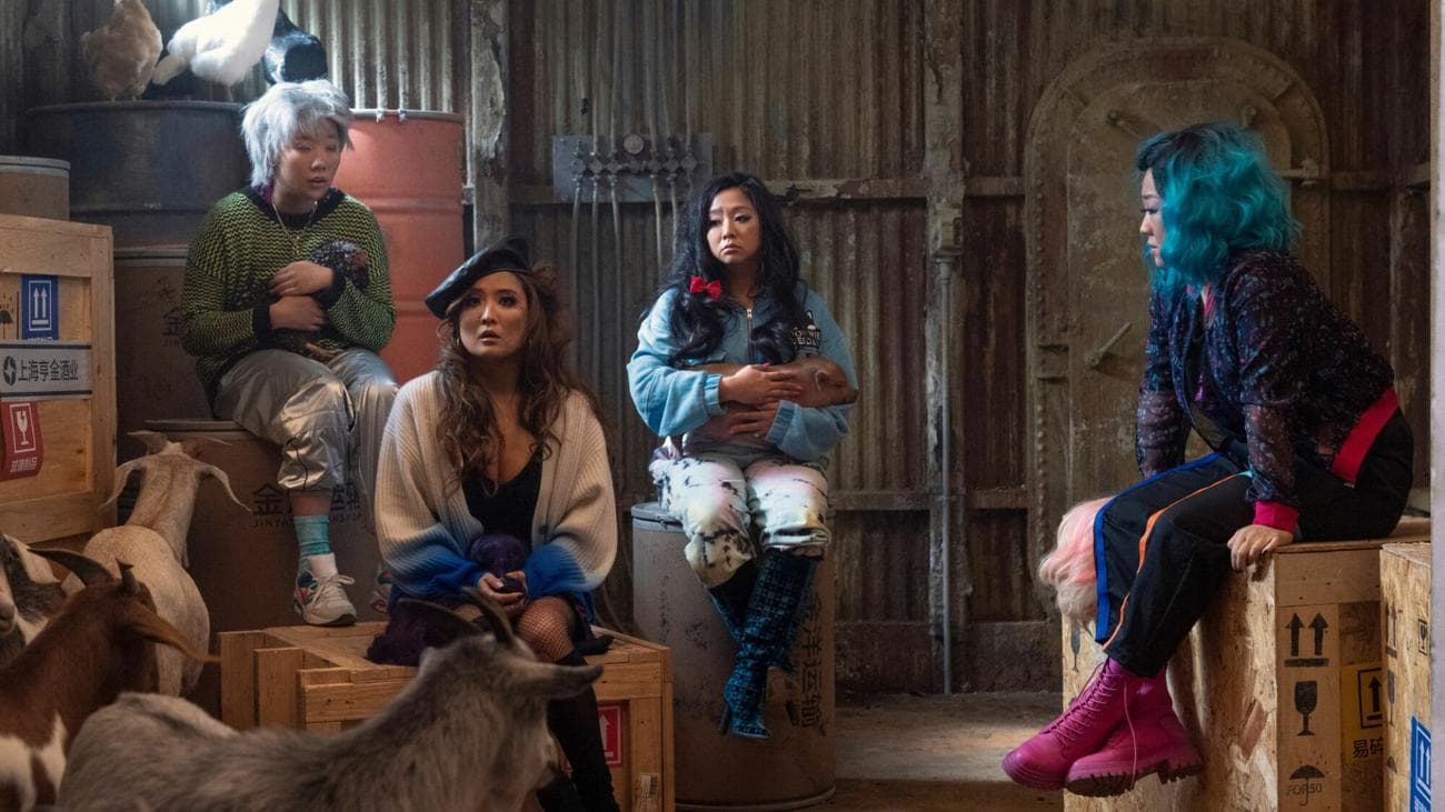 Η Sabrina Wu, η Ashley Park, η Stephanie Hsu και η Sherry Cola 