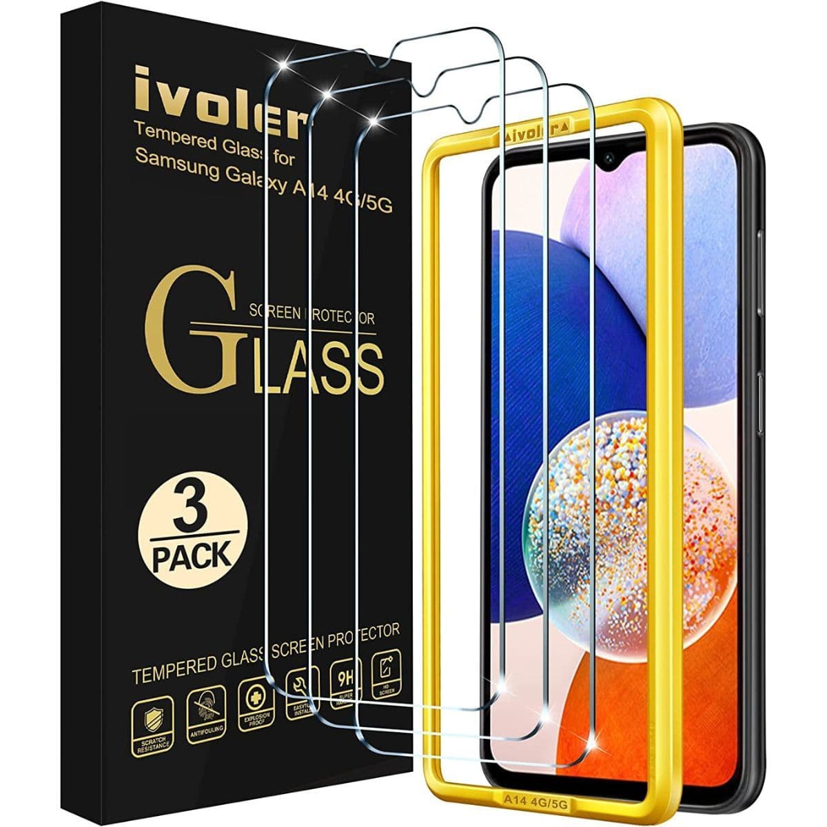 Ivoler Tempered Glass για Samsung Galaxy A14