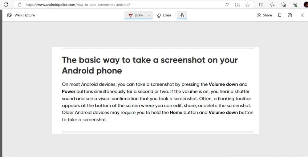Λειτουργίες καταγραφής σήμανσης στον Microsoft Edge