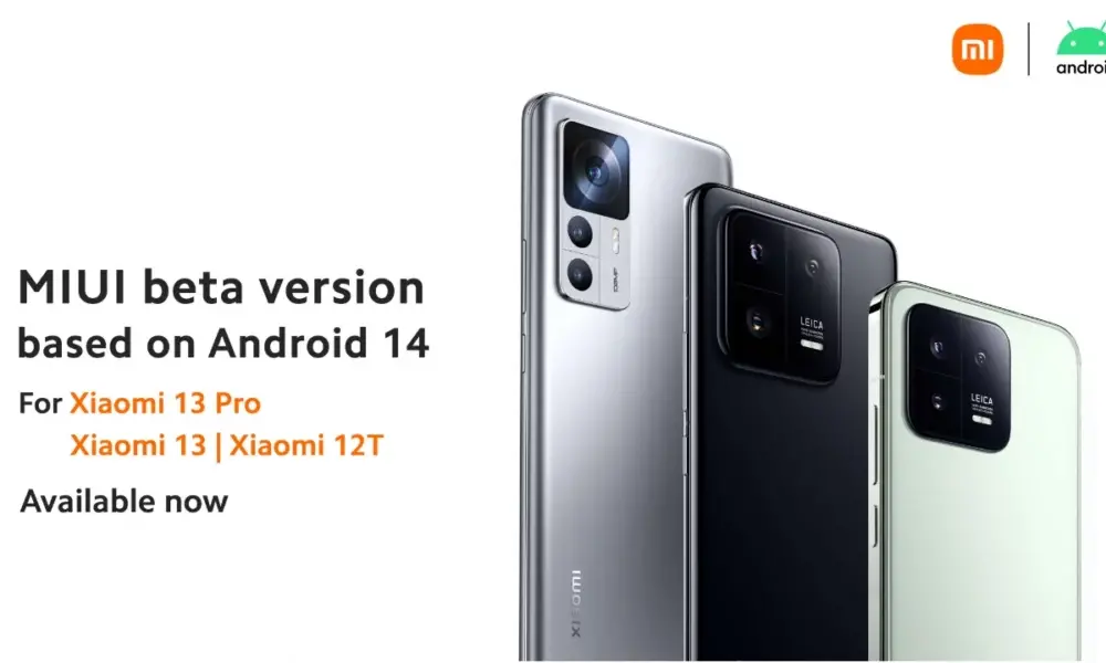 Νέο MIUI Beta με βάση το Android 14 Recruitment ανοιχτό για τη σειρά Xiaomi 13, Xiaomi 12T
