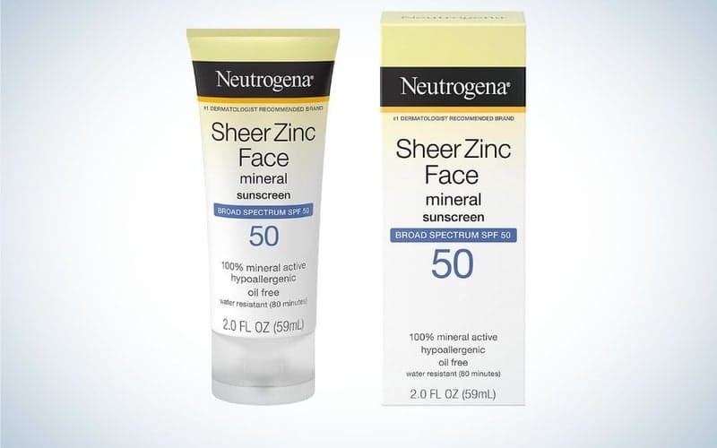 Το αντηλιακό Neutrogena sheer mineral είναι ένα από τα καλύτερα αντηλιακά φαρμακείων για αγώνες