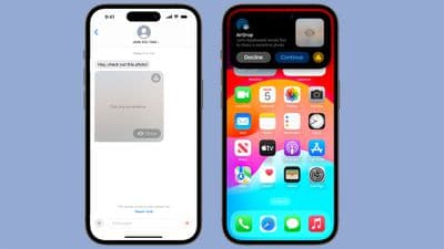 γυμνό μπλοκ φωτογραφιών ios 17