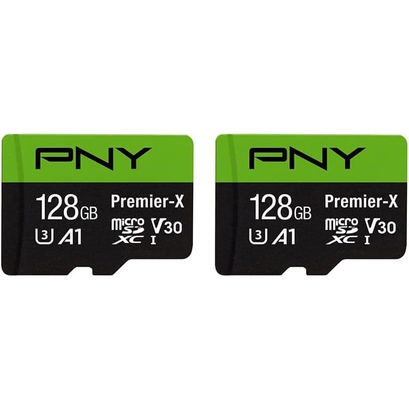 Render δύο καρτών microSD κατηγορίας PNY Premier X