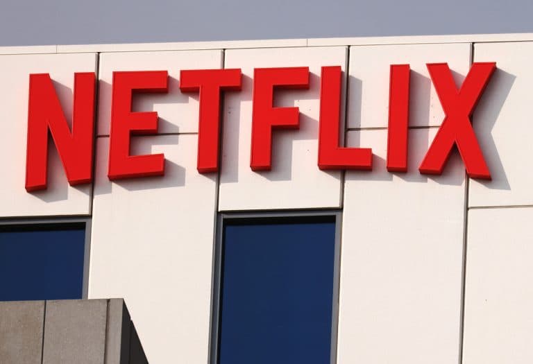 Λογότυπο κτιρίου Netflix