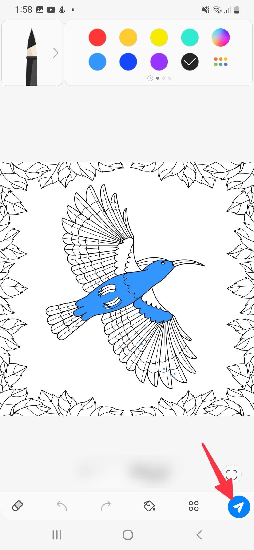 μοιραστείτε το έργο τέχνης PENUP