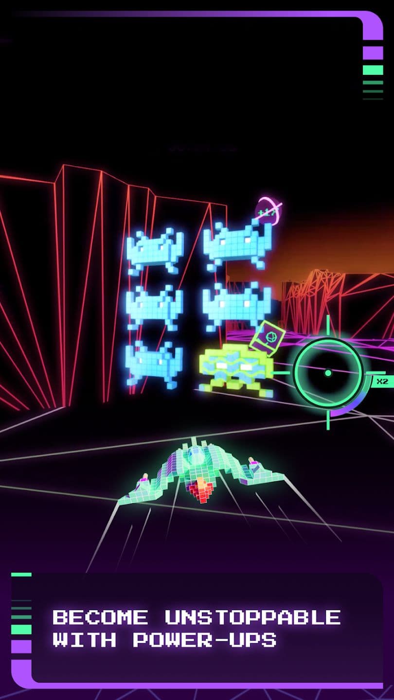 Οθόνη SPACE INVADERS World Defense 1 