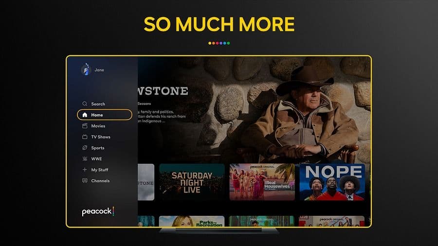 Peacock TV στο Roku