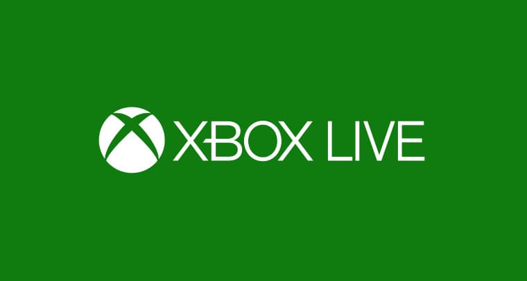 A logo of Xbox Live on a green background