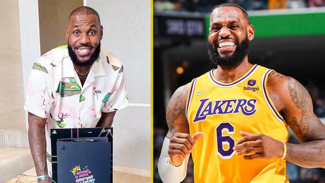 Έπαθε πλάκα ο LeBron James βλέποντας το PS5 ντυμένο στα σχέδια του... LeBron James (ΒΙΝΤΕΟ)