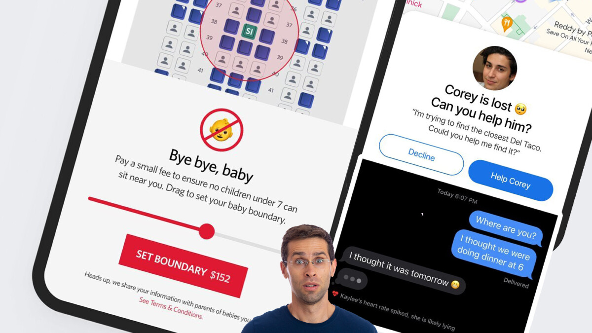 iMessage lie detector!? Digital artist creates hilarious app features we wish existed