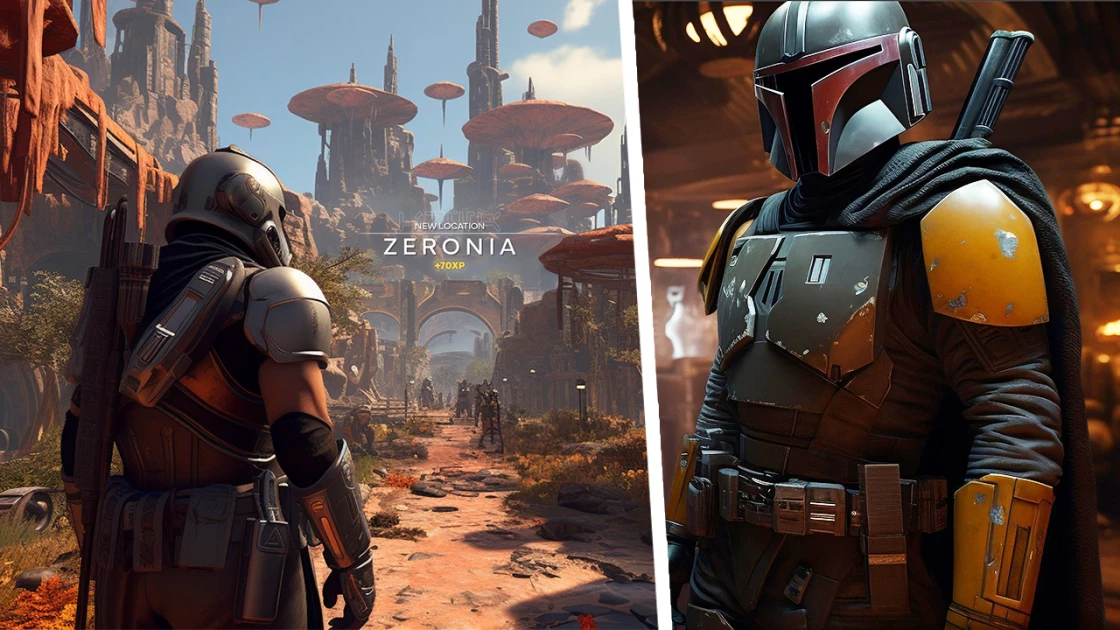 Αυτές οι εικόνες θα σας κάνουν να θέλετε Mandalorian παιχνίδι