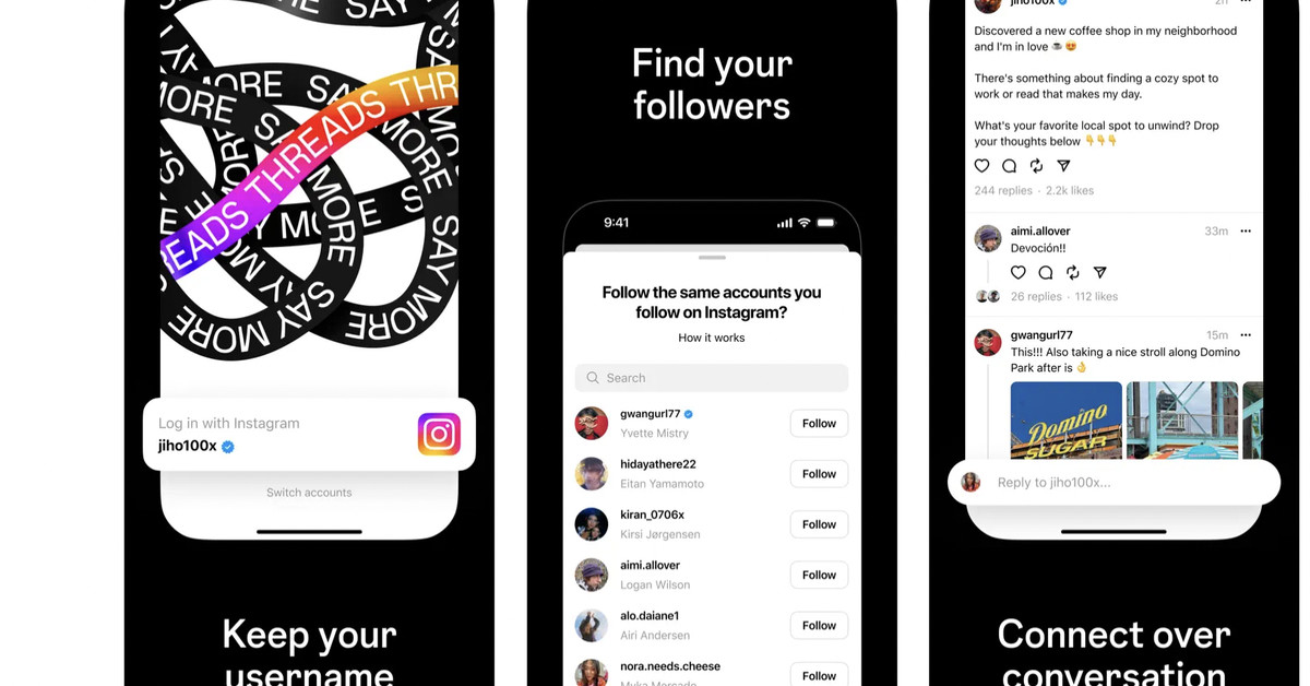 Η εφαρμογή Threads του Instagram είναι τώρα διαθέσιμη για iPhone και Android
