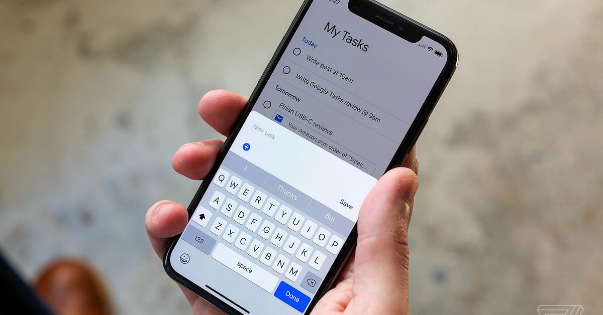 Η πρόσφατα συνδυασμένη εφαρμογή υπενθυμίσεων Google Tasks είναι στην πραγματικότητα κάπως καλή
