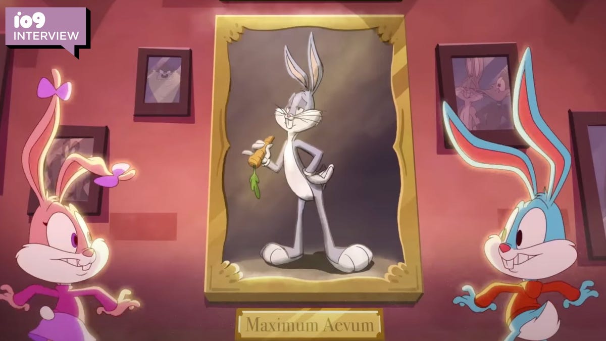 Ο ηθοποιός της φωνής Bugs Bunny Jeff Bergman στο Tiny Ο ηθοποιός της φωνής Bugs Bunny Jeff Bergman στο Tiny Toons, Space Jam